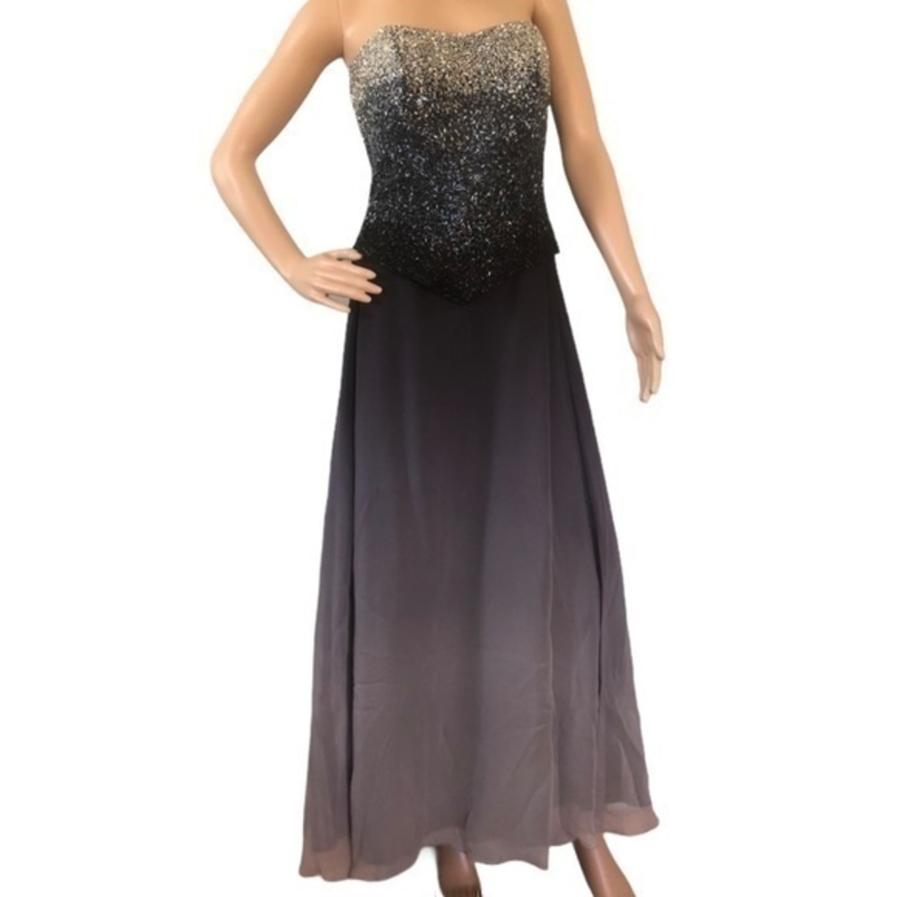 Lillie Rubin Silk and Beaded Dress - Picture 2 of 10
